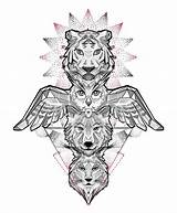 Totem Pole Wolf Drawing Owl Tattoos Tattoo Animal Bear Lion Spirit Drawings Lynx Poles Paintingvalley Totems Sketches Choose Board sketch template