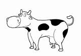 Kuh Vache Mucca Malvorlage Koe Vaca Kleurplaat Ausmalbild Vacas Coloriages Cow Disegni Schoolplaten Schulbilder Educolor Ausdrucken Educolorir Créditos Educima sketch template
