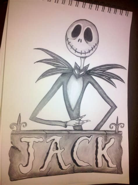 jack skellington drawing  getdrawings