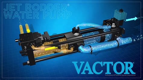 vactor jet rodder water pump looped flow youtube