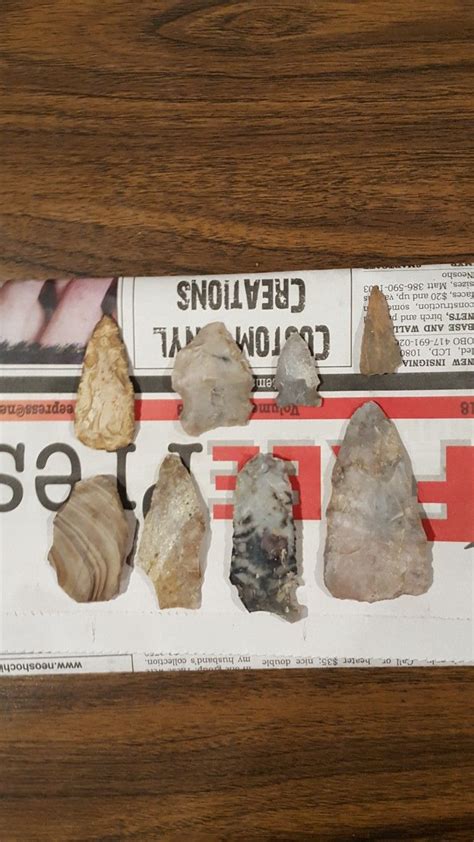 sw missouri indian artifacts native american artifacts stone age tools arrow head arrows