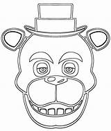 Coloring Pages Animatronics Print sketch template