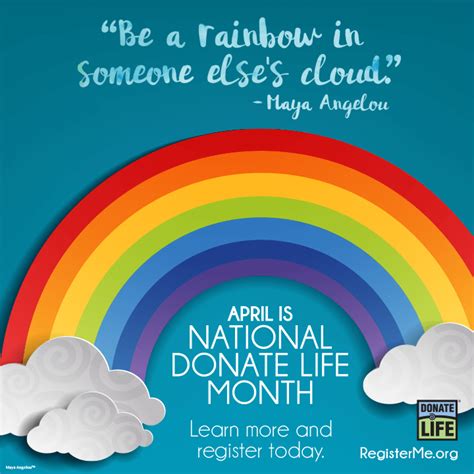 april is national donate life month donate life america
