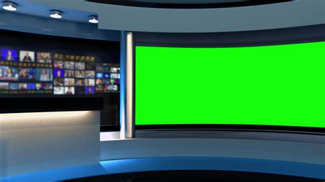 tv studio studio news studio newsroom stock footage video  royalty