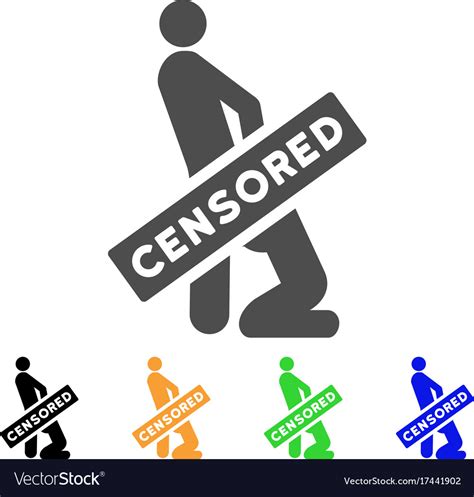 censored oral sex persons icon royalty free vector image