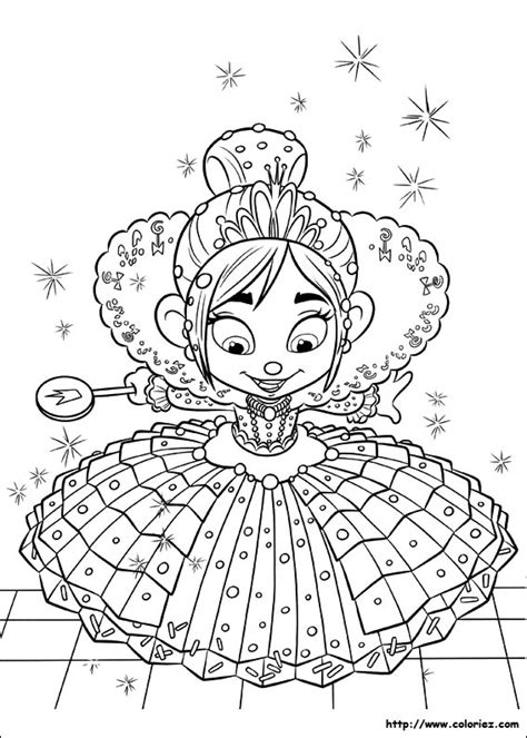 wreck  ralph  return  childhood adult coloring pages page