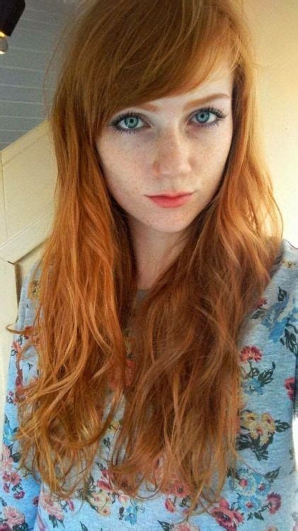yesgingerfriend “feine sommersprossen ” red hair freckles beautiful