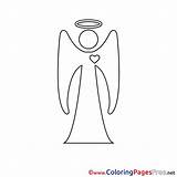 Sheet Confirmation Colouring Angel Coloring Title sketch template