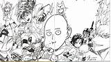 Punch Man Murata Eyeshield Yusuke 21 Manga Illustration Comments Onepunchman sketch template