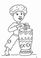 Afrika Coloriage Kleuteridee Afrique Colorpage Africanas Getdrawings Africain Africaine Sabana Africana Afrikanische Gulli Bezoeken Coloriages Enregistrée Enfant sketch template