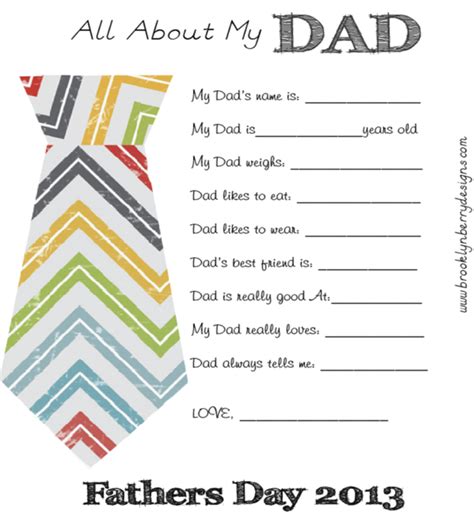 dad  printable gifts  fathers day brooklyn