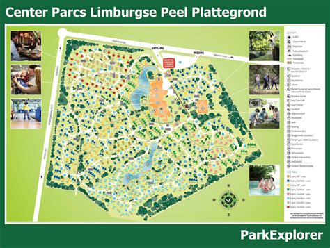 plattegrond van center parcs limburgse peel parkexplorer