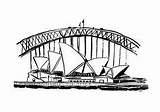 Harbour Australia Gogh sketch template