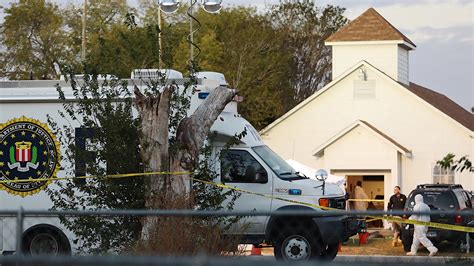 texas church shooting leaves    dead officials