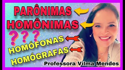 aula de língua portuguesa para concurso público parônimas