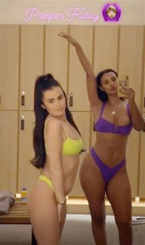 stormy s ex maya jama oozes sex appeal in skimpy bikini as she enjoys spa trip