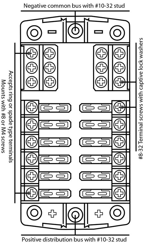 volt fuse block wiring diagram   goodimgco