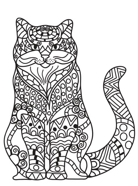 kids  funcom coloring page cats adults cats adults