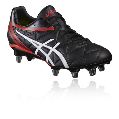 asics lethal scrum mens red black rugby boots sports shoes running pumps ebay