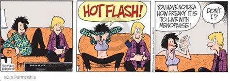 Zits Hot Flash Comic Strip Kaufman Health And Hormone Center