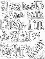 Luther Doodle Alley Mlk Sheets Getcolorings sketch template