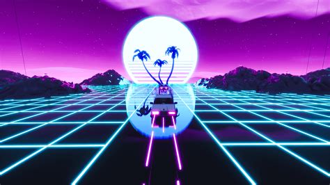 synthwave type  map outrun