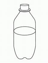 Botella Garrafa Bottle Colouring Pintarcolorear Gatorade Encontrar Puedes También sketch template