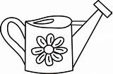 Watering Clipart Clip Coloring Pages Outline Kids Colouring Cliparts Drawing Clipartbest Library Gif Favorites Add sketch template