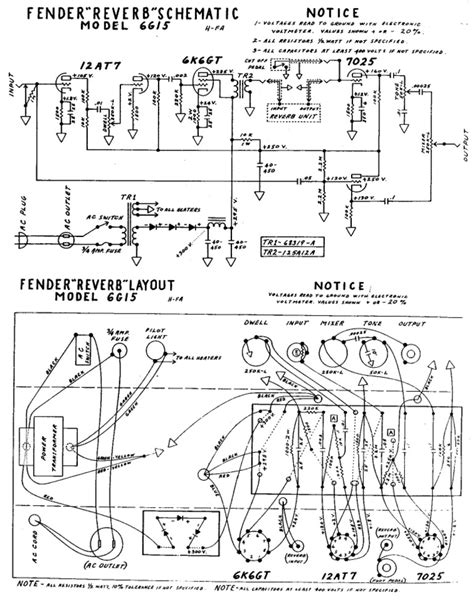 tube reverb schematic