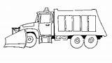 Coloring Truck Dump Dumptruck Gif sketch template