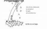 Giving Tree Shel Silverstein Stories Quotes Comic Books sketch template