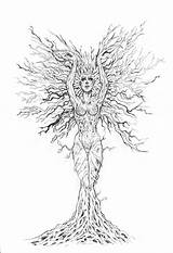 Dryad Drawings Sketches Wicca Became Topfashionforme Ru sketch template