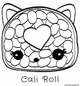 Coloring Pages Roll Cali Printable sketch template