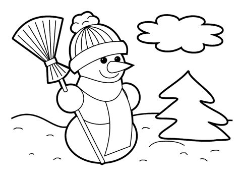 christmas clip art coloring pages   christmas clip