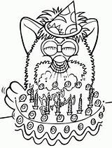 Furby Imprimer Coloriages Boom Zeitung Titelseite Geburtstag Raskrasil sketch template