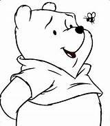 Ursinho Puff Urso Pooh Colorindo sketch template