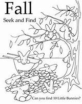 Seek Find Coloring Pages Preschool Printables Getcolorings Printable Color Finds Kindergarten sketch template