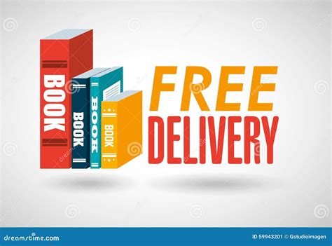 delivery service books stock vector illustration  storage