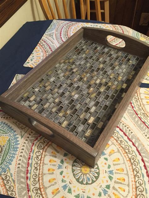 glass tile serving tray tile serving trays glass tile tray