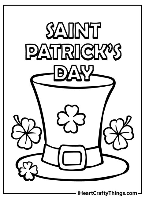 top  st patricks day coloring pages