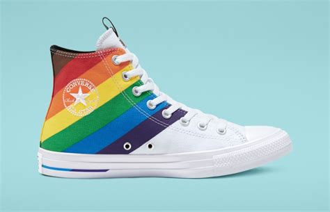 celebrate pride  converses  rainbow sneakers rainbow sneakers