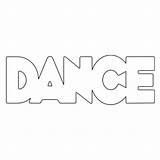 Dance Dancer Chipboard Ballerina Scrabble Want2scrap 8tracks Doghousemusic Nobody sketch template