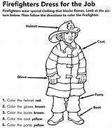 Firefighter Coloring Gear Fire Pages Dress Kids Safety Preschool Sheets Fighters Firefighters Week Color Books Printable Sheet Firemen Fireman Teaching sketch template