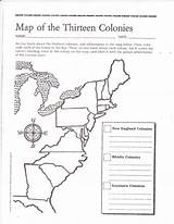 Colonies Map 13 Printable Blank England Activities Worksheets Worksheet 7th Names Social Studies Colonial Southern Coloring Quiz Grade List Original sketch template
