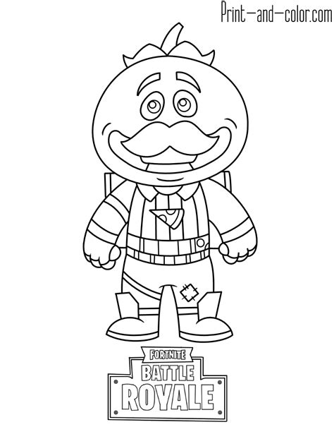 fortnite cartoon coloring pages coloring pages