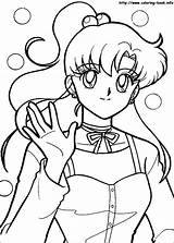 Coloring Sailor Moon Pages Printable Getcolorings sketch template
