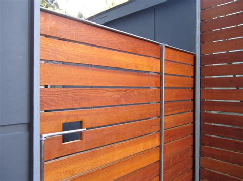 fences gates and guardrails modern exterior seattle by brownwork