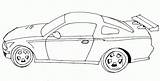 Coloring Pages Car Race Printable Library Clipart Easy Cars sketch template