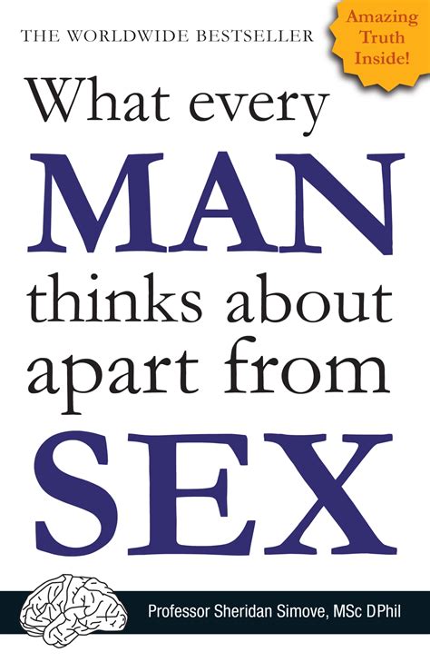 What Every Man Thinks About Apart From Sex By Shed Simove Penguin