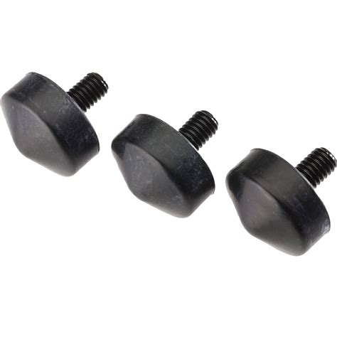 induro rbr  replacement rubber feet set  pieces indu